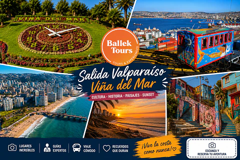 29/08 FULL DAY VALPARAÍSO & VIÑA DEL MAR 