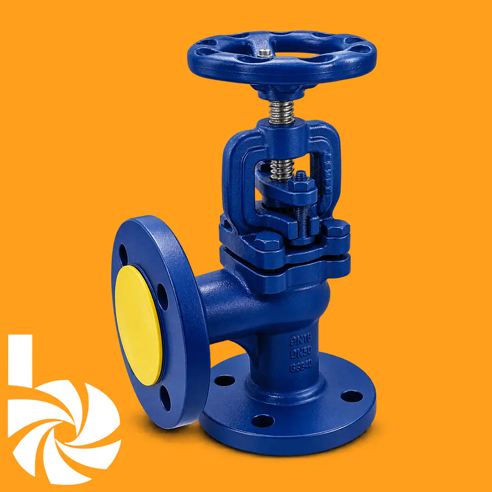 KSB Ecoline VA16 Angular PN 16 FF DIN 1