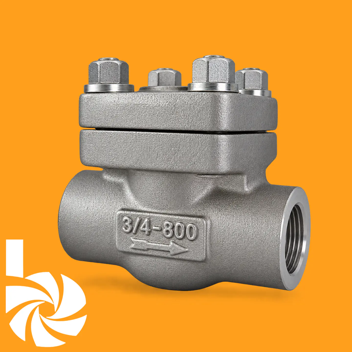 KSB Ecoline SCF800 SWING CHECK ASTM A105 T8 NPT-SW 1