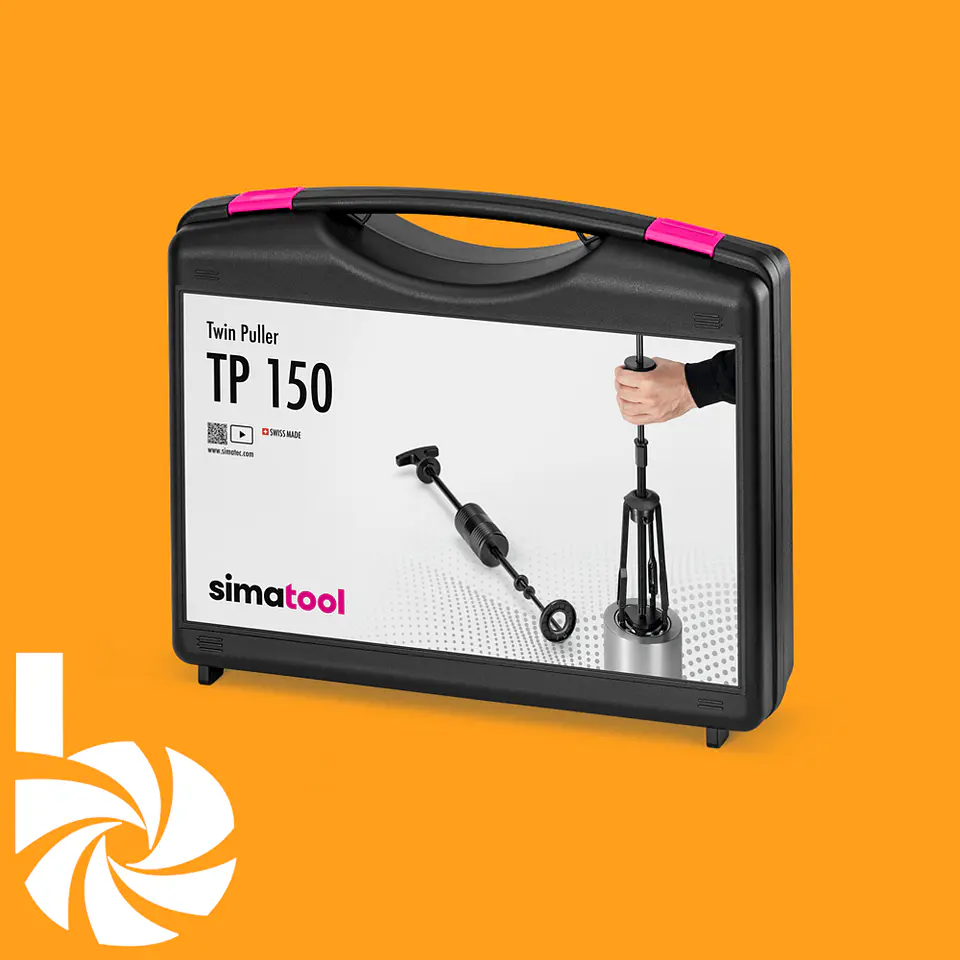 Kit extractor de rodamientos y retenes SimaTool TP 150 2