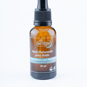 Aceite para barba restaurador
