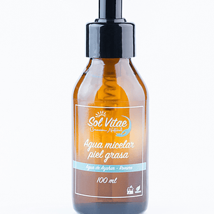 Agua micelar piel grasa