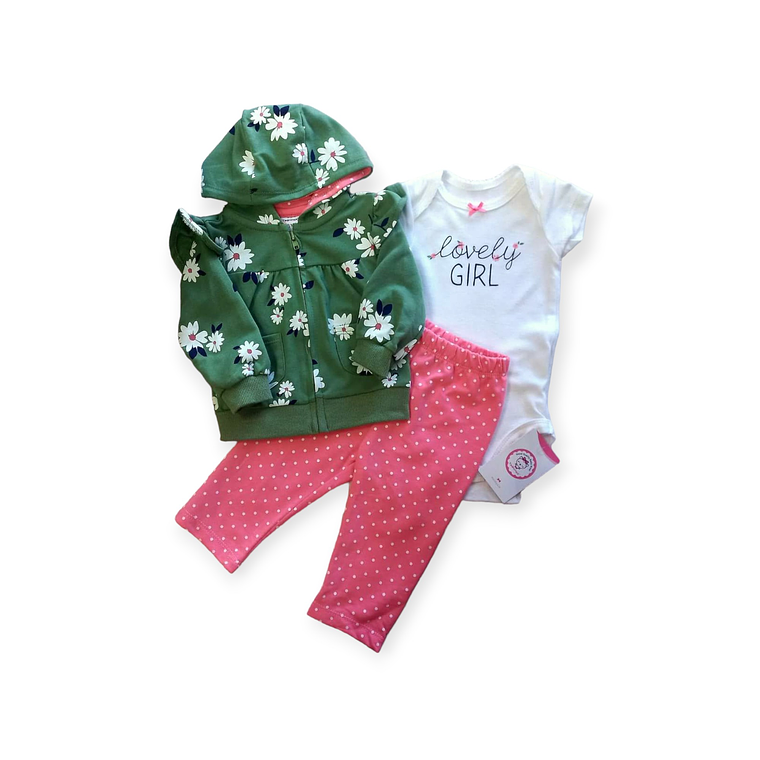 Conjunto 3 Piezas Lovely Girl 2