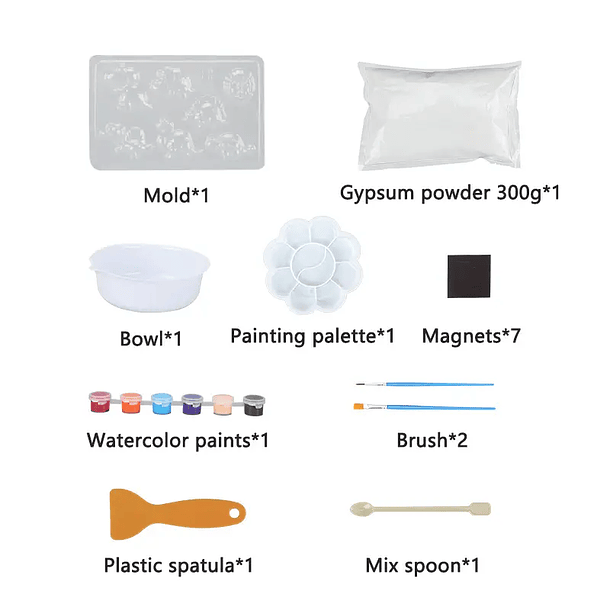 Kit Moldea y Pinta Zoológico 4