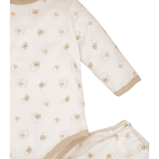 Pijama 2 Piezas Manga Larga 3