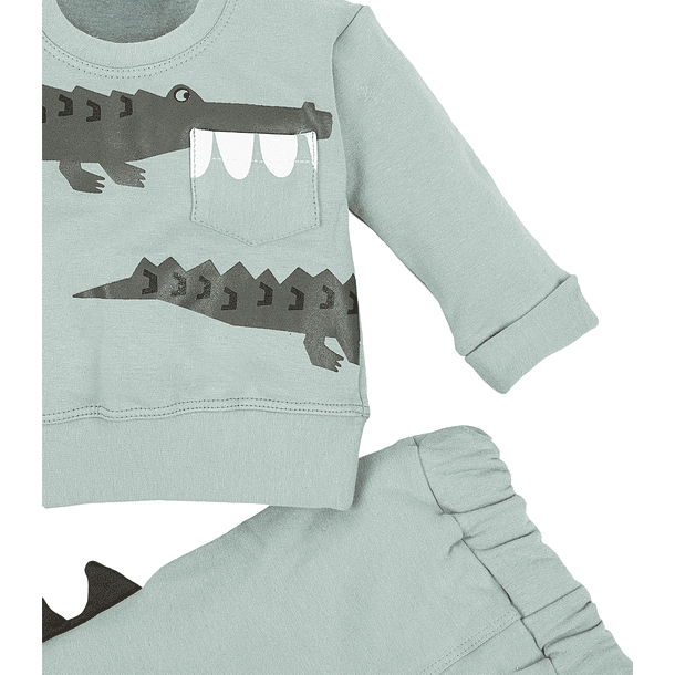 Conjunto 2 Piezas Pima Cocodrilo  3