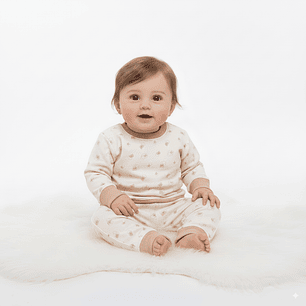 Pijama 2 Piezas Manga Larga