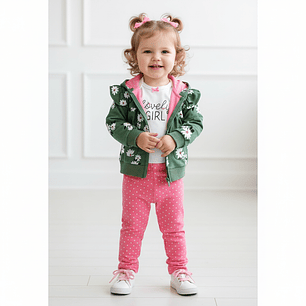 Conjunto 3 Piezas Lovely Girl