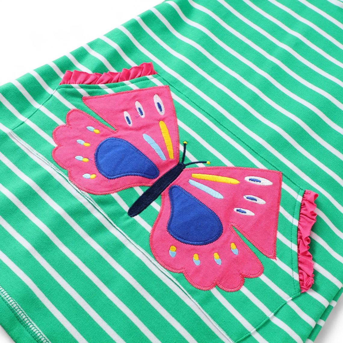 Polerón tipo Vestido con Capucha Mariposa 4