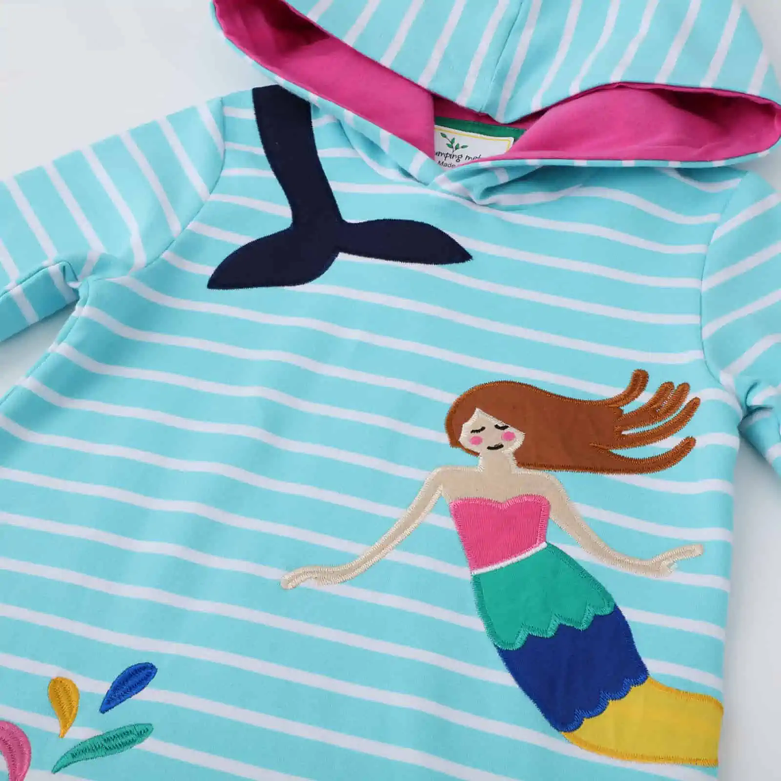 Polerón tipo Vestido con Capucha Sirena 4