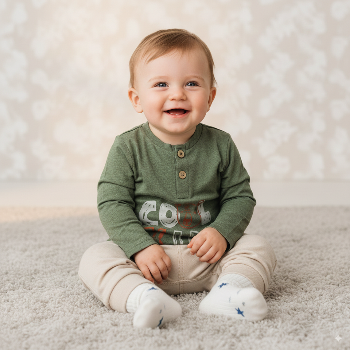 Polera Manga Larga Cool Kid  1