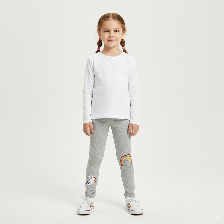 Calza Bordada Unicornio 1