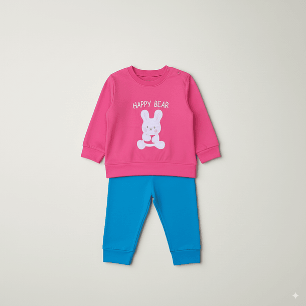 Conjunto 2 Piezas Osita Feliz (Varios Colores) 6