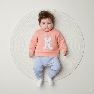 Conjunto 2 Piezas Osita Feliz (Varios Colores)