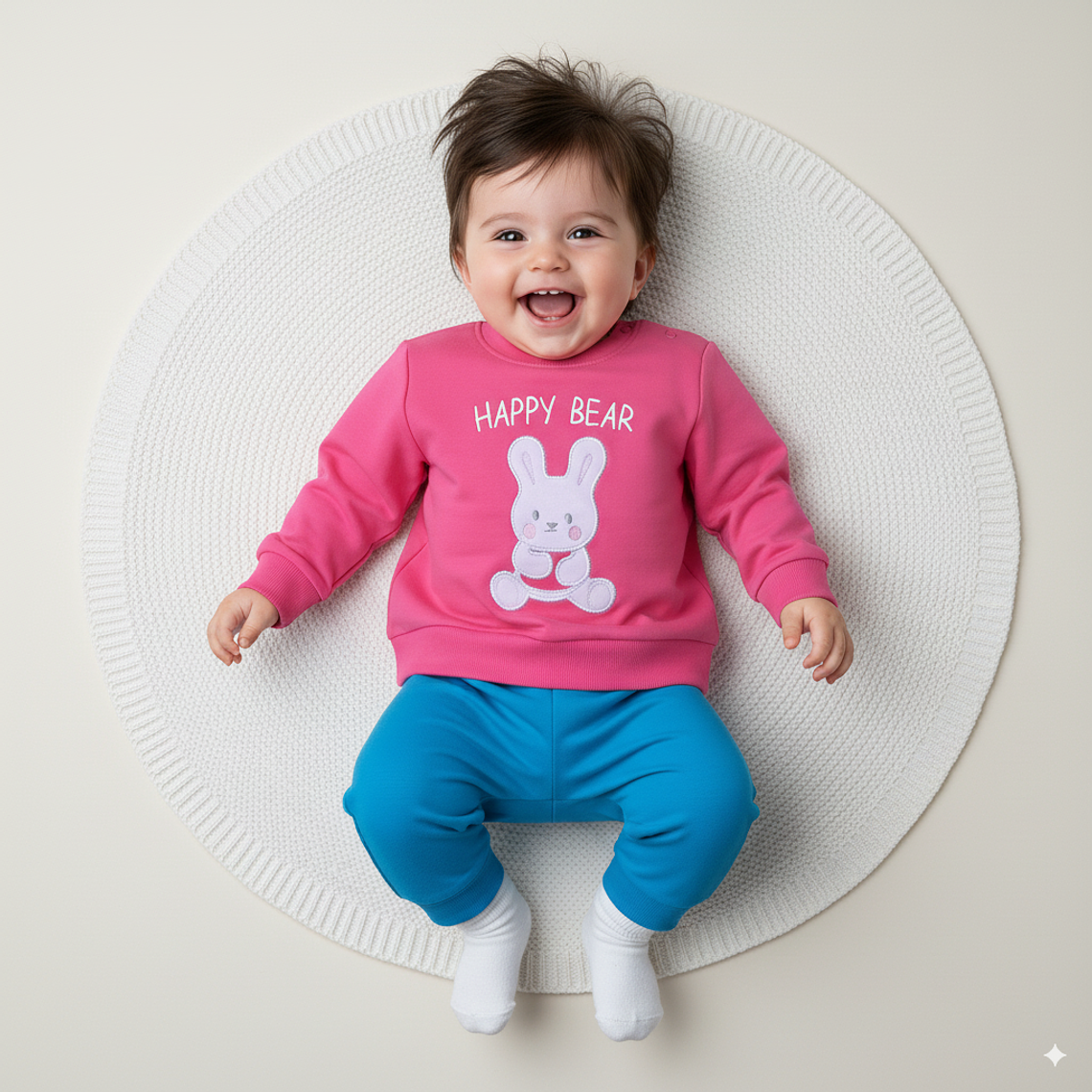 Conjunto 2 Piezas Osita Feliz (Varios Colores) 5