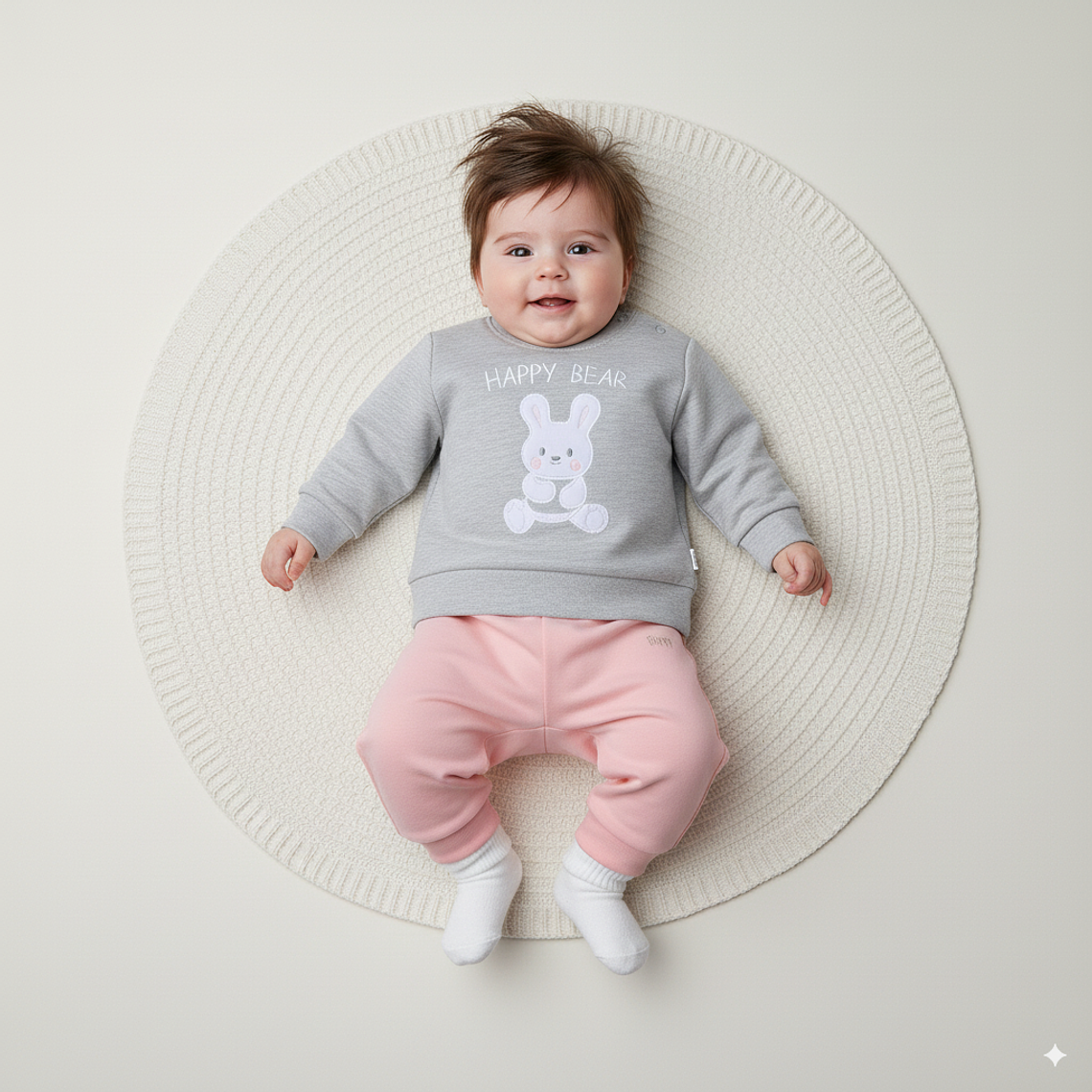 Conjunto 2 Piezas Osita Feliz (Varios Colores) 3