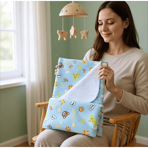 Manta Doble Capa Plush con Micro Chiporro