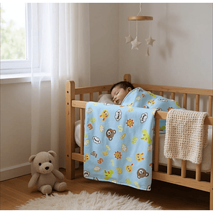 Manta Doble Capa Plush con Micro Chiporro