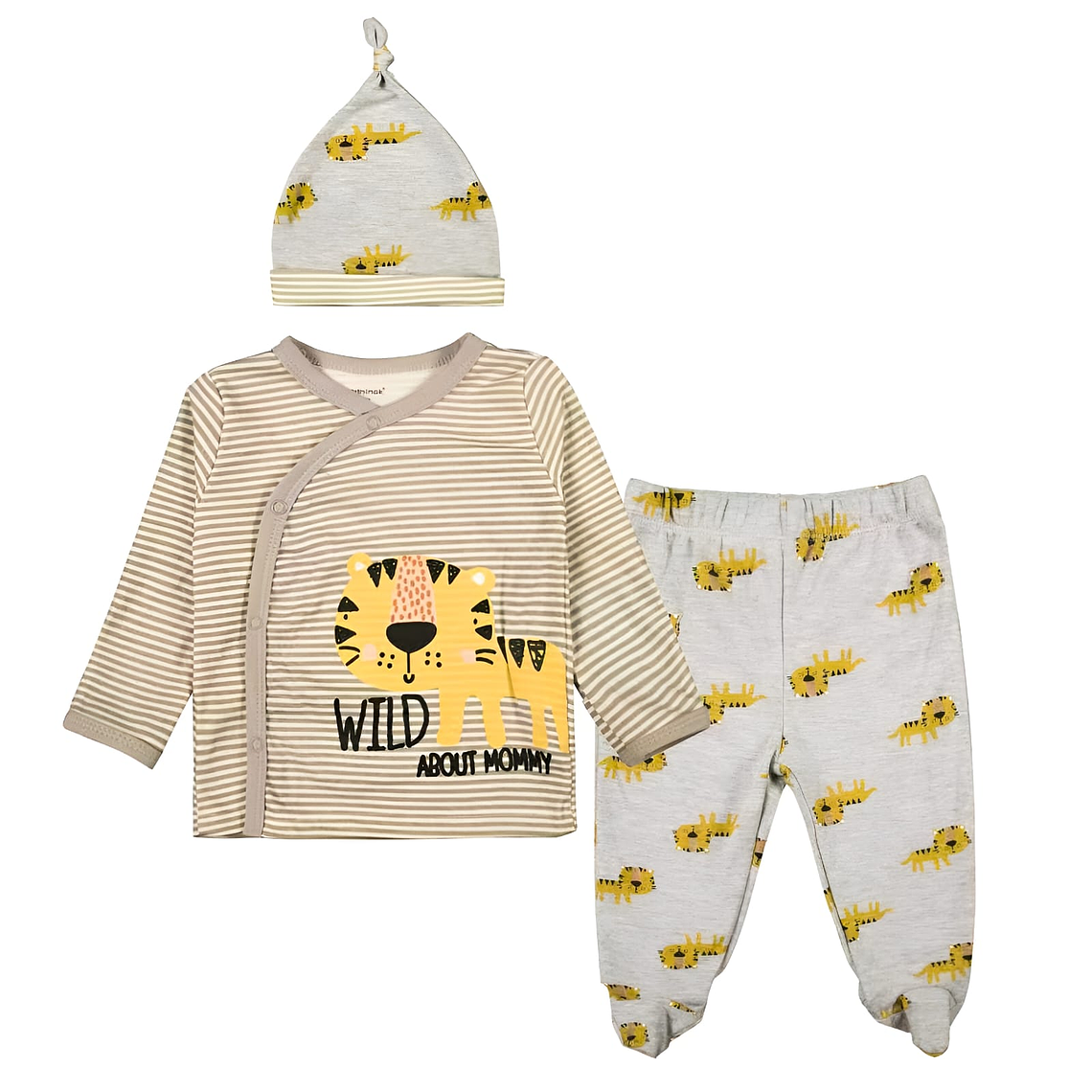Conjunto 3 Piezas Wild About Mommy Recién Nacido 2