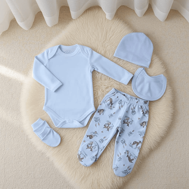 Ajuar 5 Piezas Balú Pima II