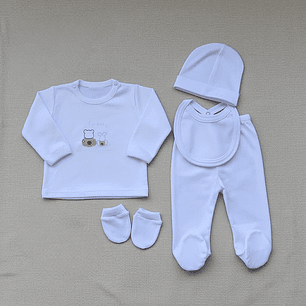 Ajuar 5 Piezas Balú Pima I