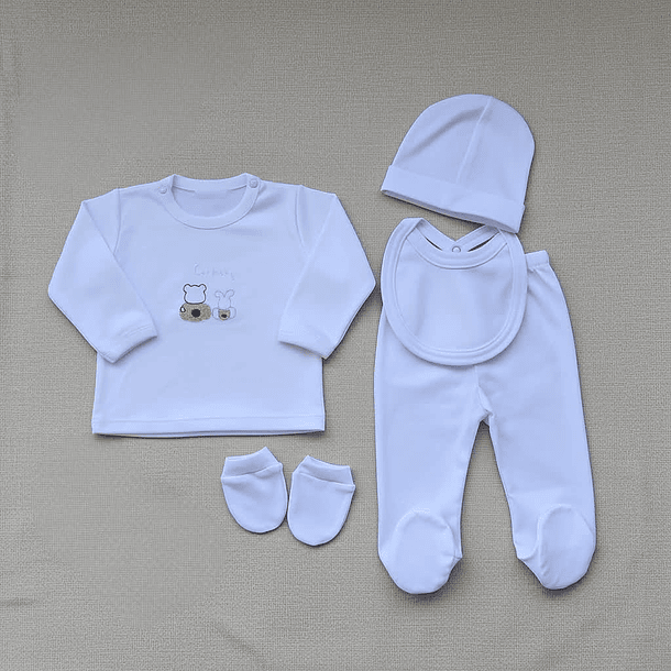 Ajuar 5 Piezas Balú Pima I