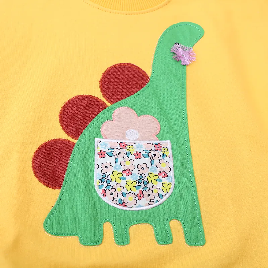 Polerón Dino Amarillo  4