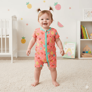 Pijama Enterito Corto Tutti Frutti