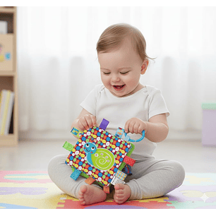 Mantita Sensorial con Etiquetas