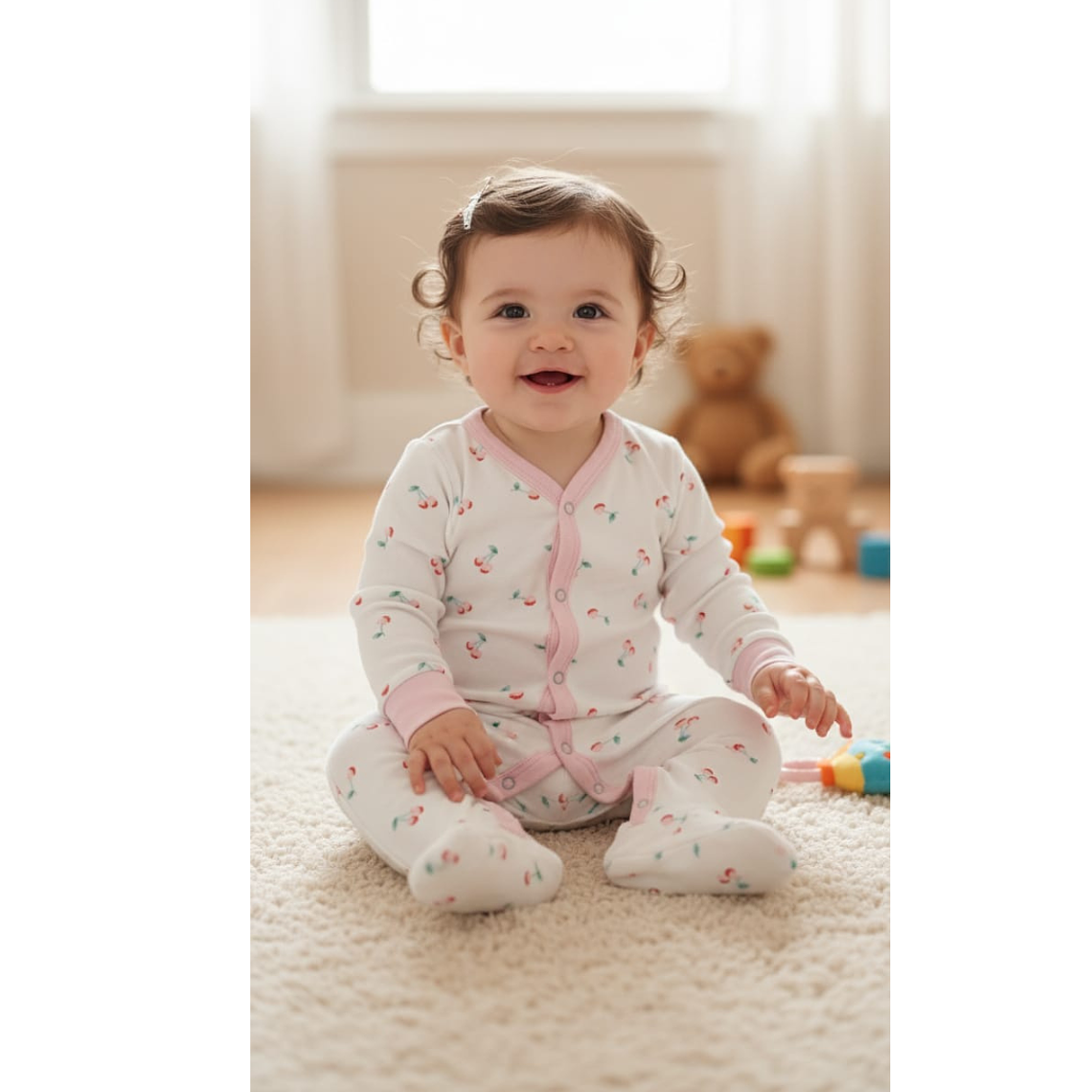 Pijama Enterito Largo Bebé 6