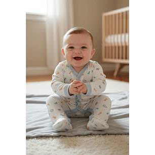 Pijama Enterito Largo Bebé