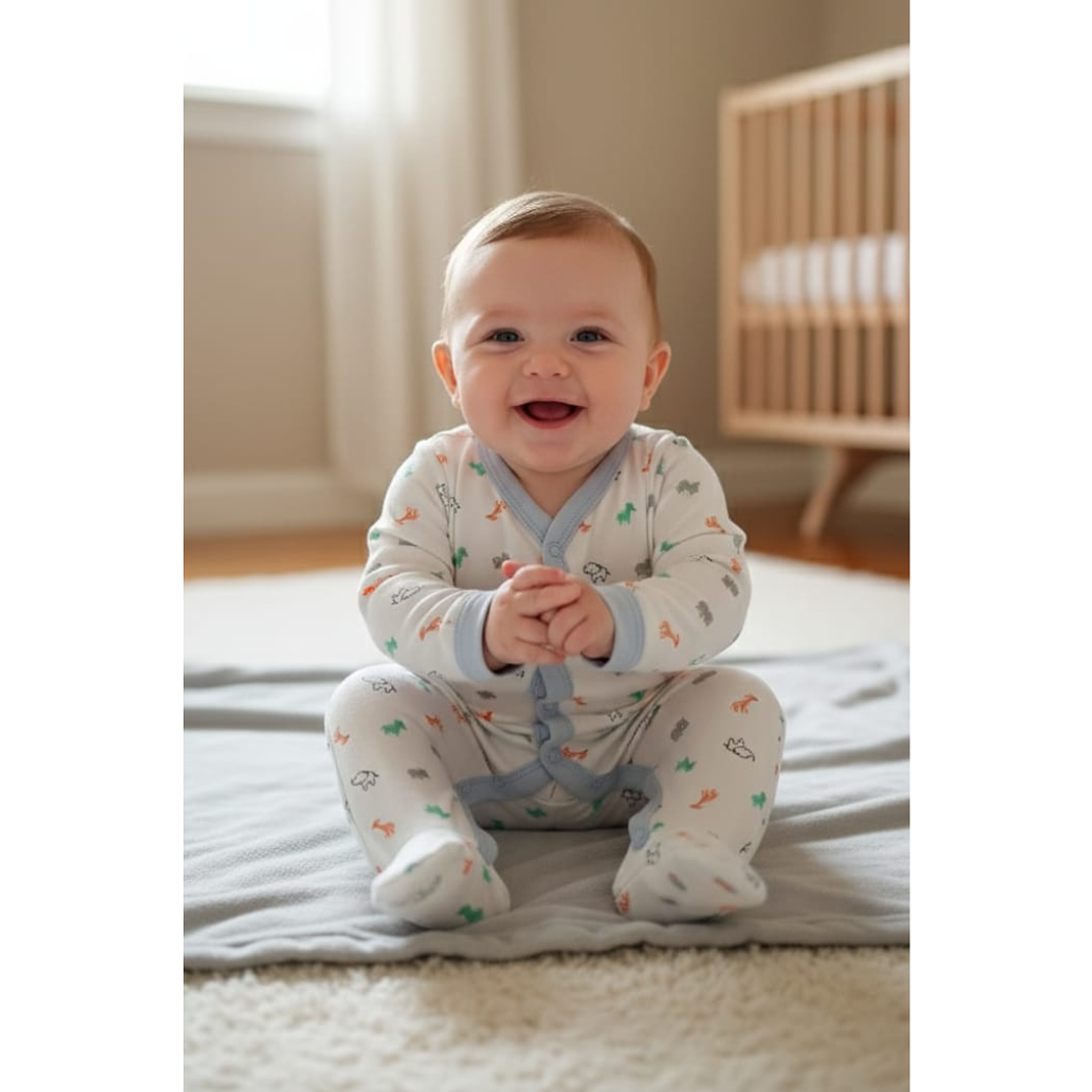 Pijama Enterito Largo Bebé 1