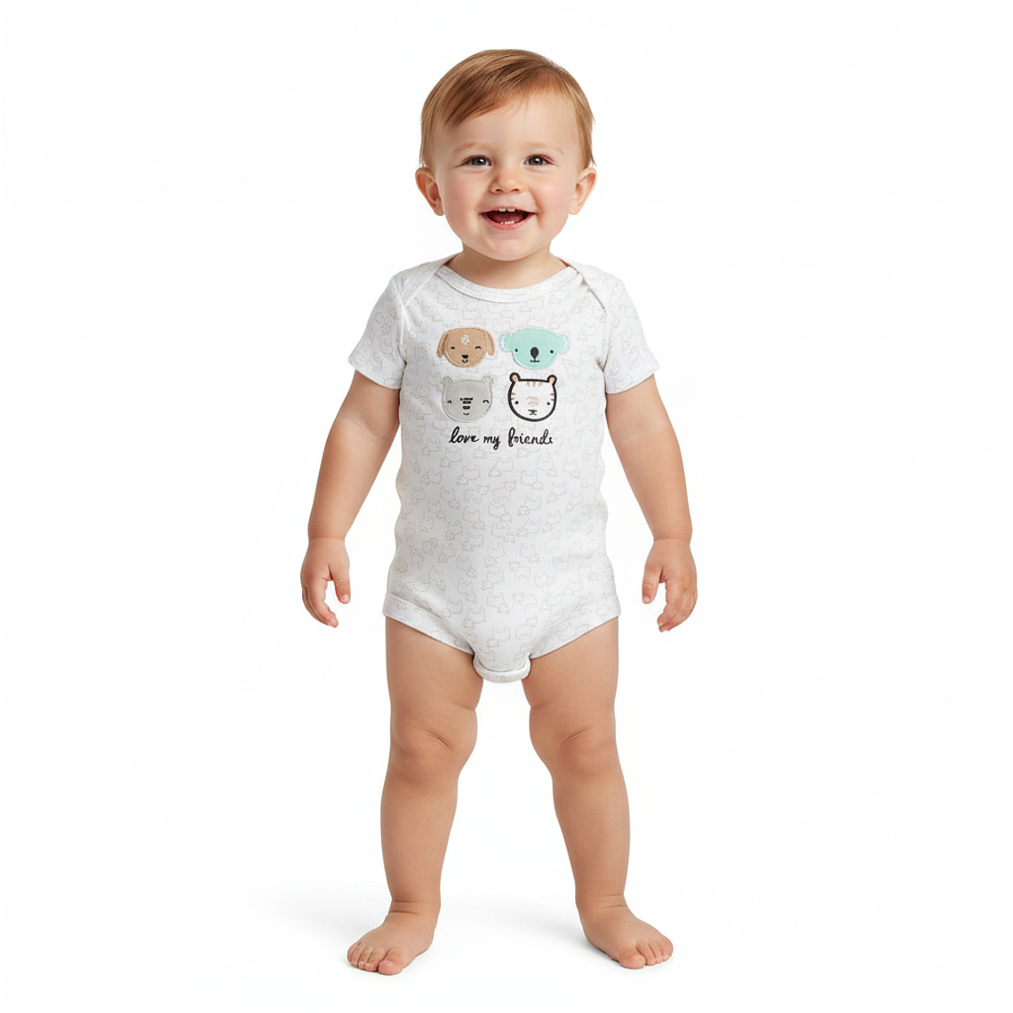 Pack 5 Bodys Love My Friends 1