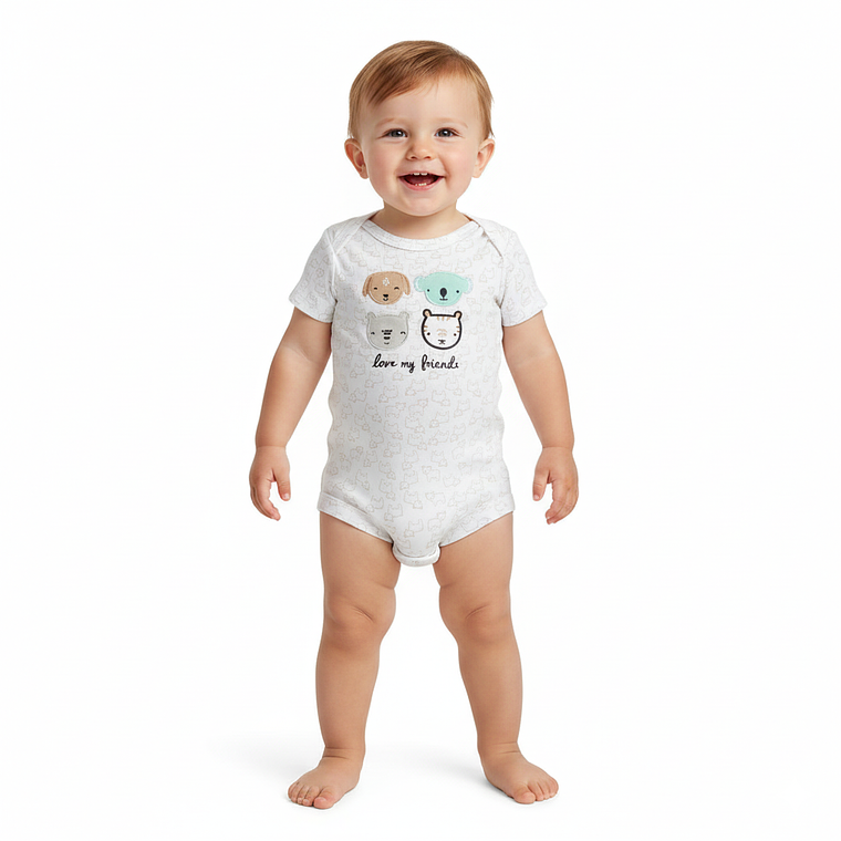 Pack 5 Bodys Love My Friends 1