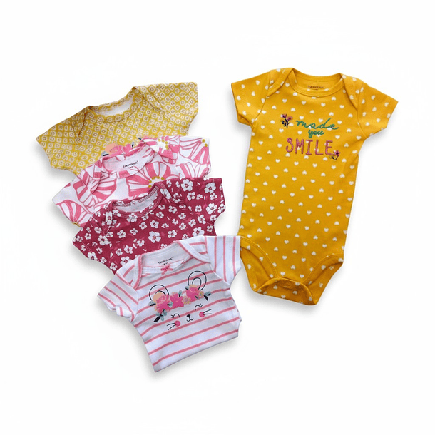 Pack 5 Bodys Alegría