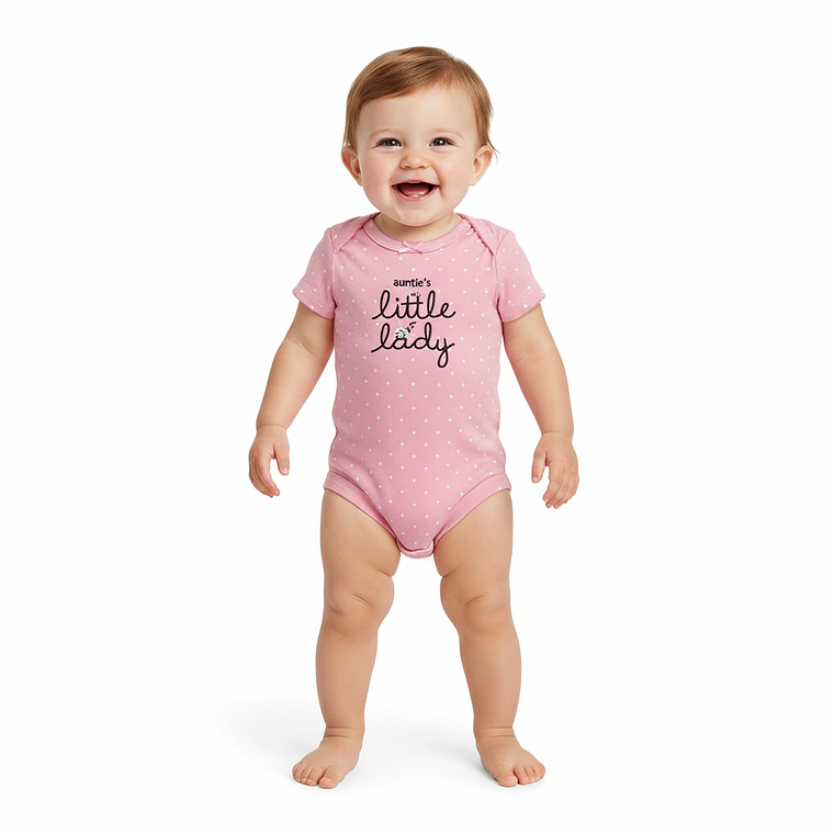 Pack 5 Bodys Auntie´s Little Lady 1