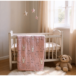 Manta Doble Capa Algodón con Micro Polar