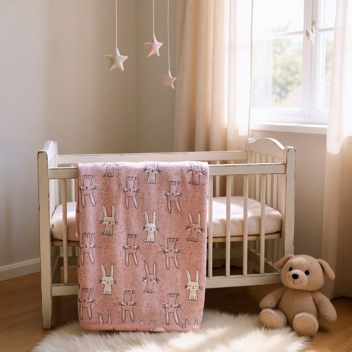 Manta Doble Capa Algodón con Micro Polar 1