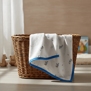 Manta Doble Capa de Algodón