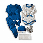 Ajuar 7 Piezas Recién Nacido Estampado 2