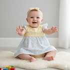 Conjunto Floreado Recién Nacida 1