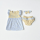 Conjunto Floreado Recién Nacida 2