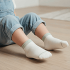 Pack 2 Pares Calceta Tobillera Sin Costuras Niño/a 1