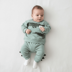 Conjunto 2 Piezas Pima Cocodrilo 