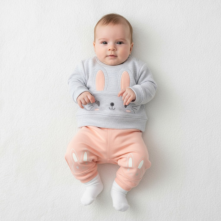 Conjunto 2 Piezas Pima Conejita  1