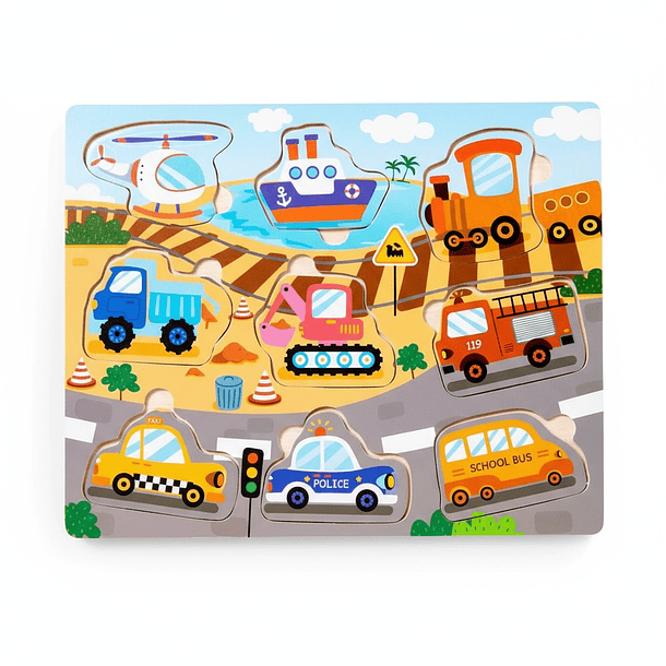 Rompecabezas Educativo Temático 4