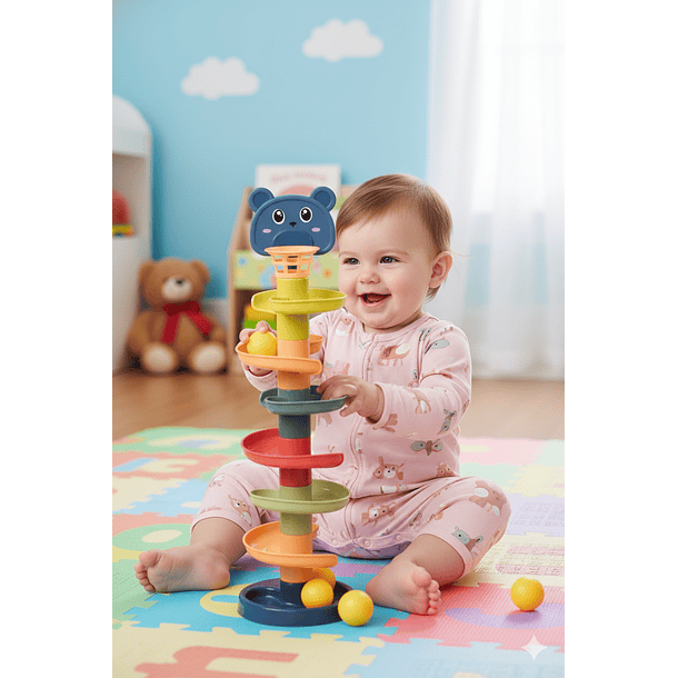 Torre Tobogán con Pelota