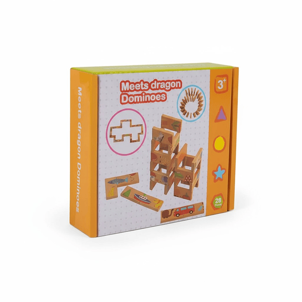 Dominó Didáctico de Madera 3