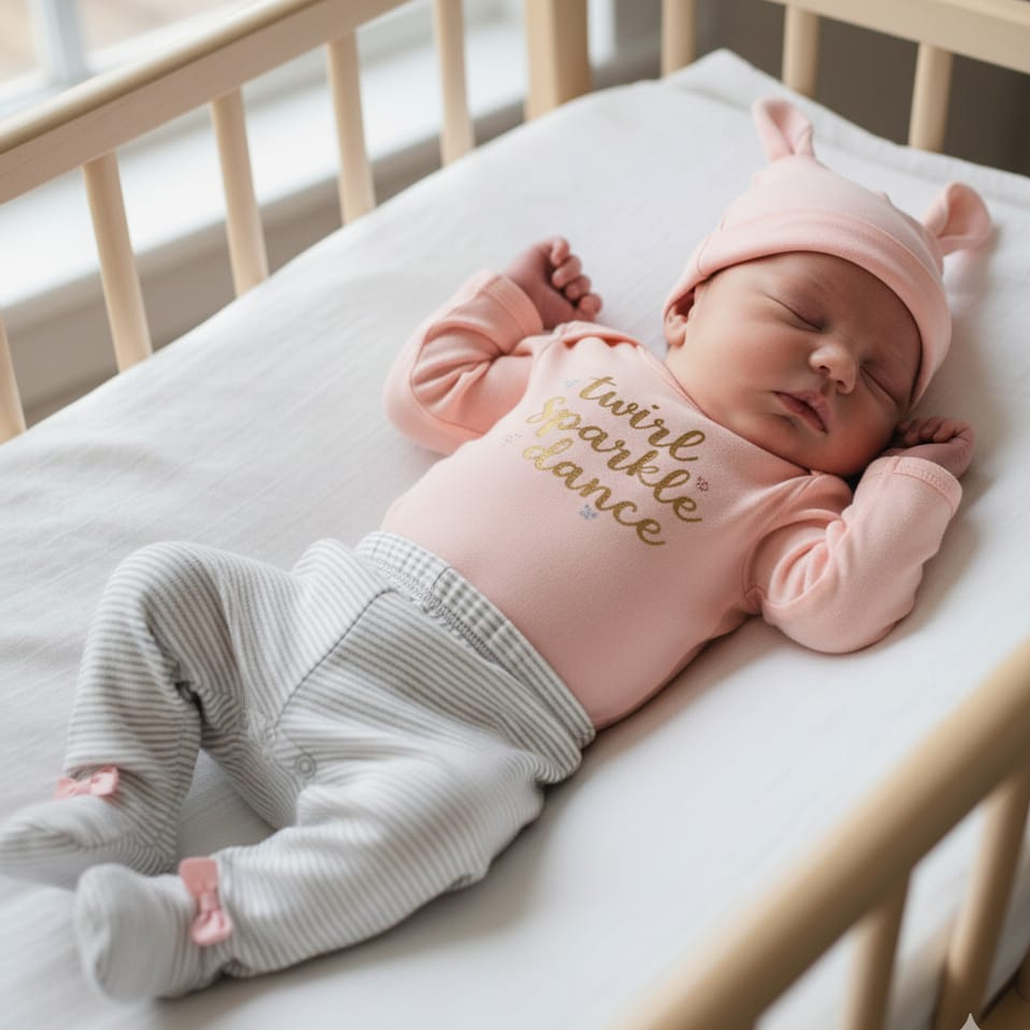 Conjunto 4 piezas Conejita Recién Nacida 2