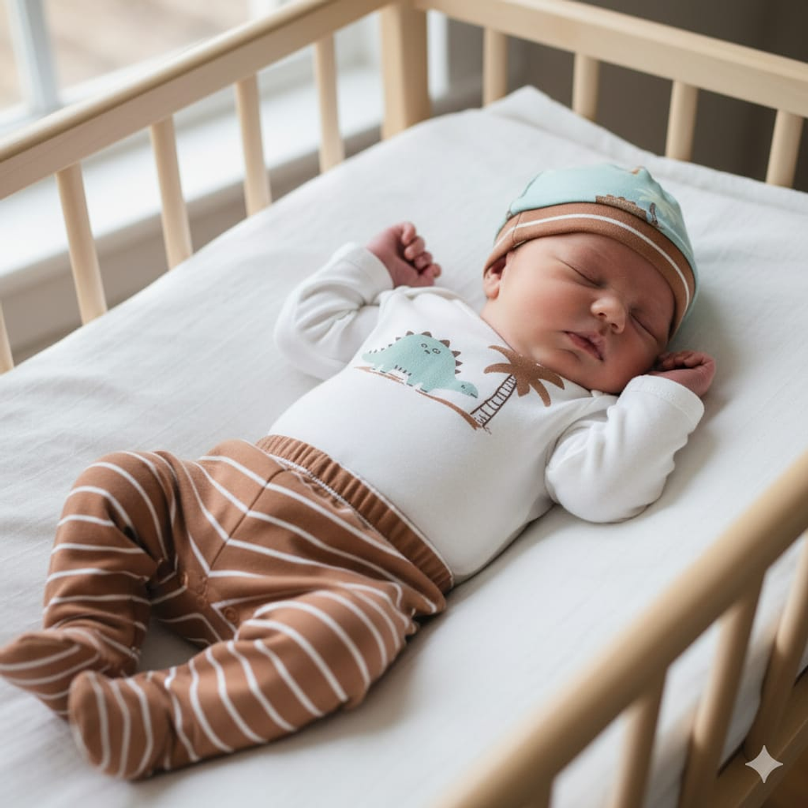 Conjunto 4 piezas Dino Recién Nacido 2